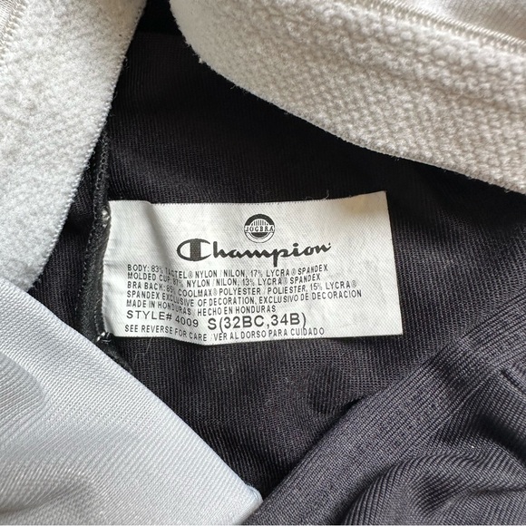 Cropped Sports Bra Tank - Black, Size Small - Picture 4 of 5